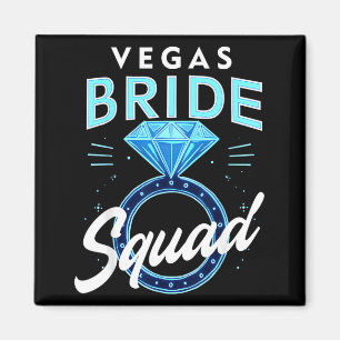 Vegas Bride Team 2026 Married In Vegas Magnet
