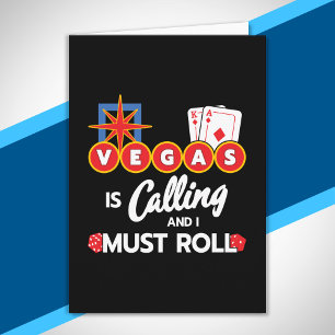 Vegas Calling - Party in Las Vegas - Vegas Trip Card