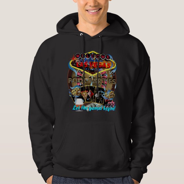 Vegas Casino Style Please View notes Hoodie (Front)