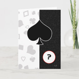 Vegas: Custom Age Birthday Card