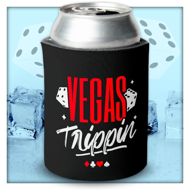 Vegas Girls Trip Vegas Birthday Las Vegas Vacation Can Cooler (Creator Uploaded)