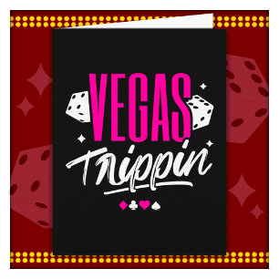 Vegas Girls Trip Vegas Birthday Las Vegas Vacation Card