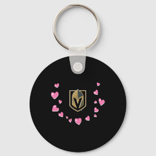 Vegas Golden Knights Valentine Love Officially Lic Key Ring