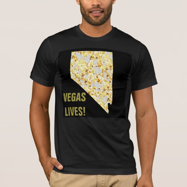 VEGAS LIVES! T-Shirt (Front)