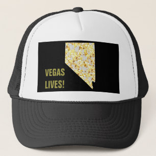 VEGAS LIVES TRUCKER HAT