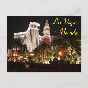 Vegas Nights Postcard