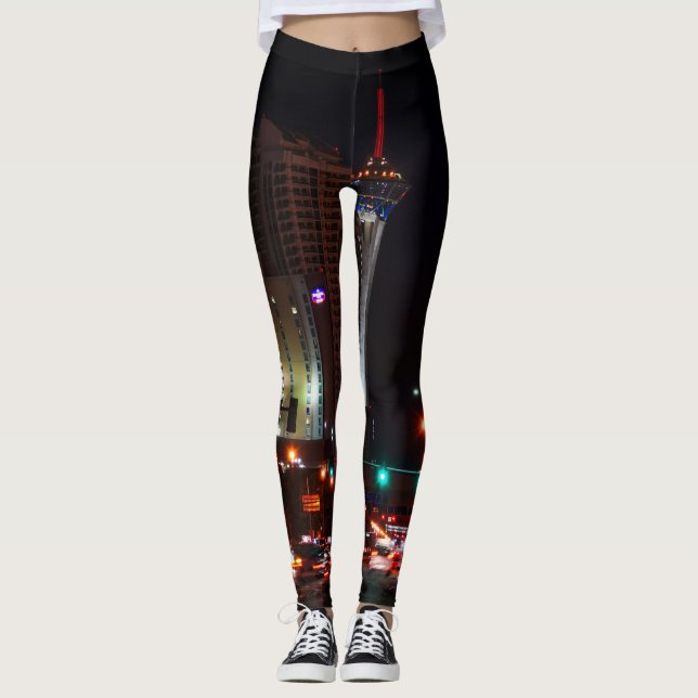 Vegas Paradise Road Leggings (Front)