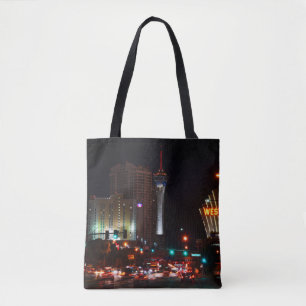 Vegas Paradise Road Tote Bag