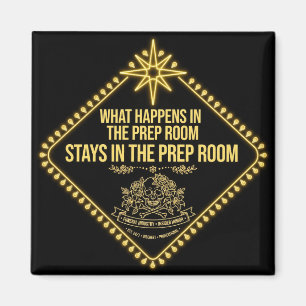 Vegas Prep Room Funny Magnet
