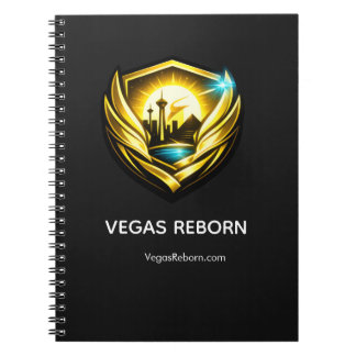 Vegas Reborn Gold Crest Classic Notebook