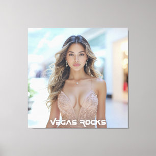VEGAS ROCKS CANVAS PRINT