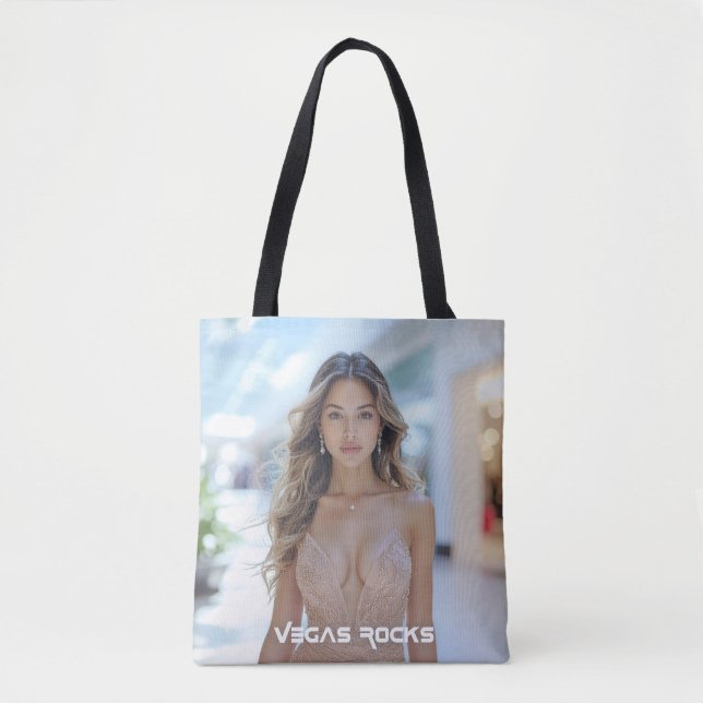 VEGAS ROCKS TOTE BAG (Front)