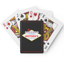 Vegas Sign Casino Night Personalised