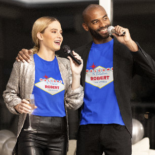 Vegas Sign Funny  Name and Title T-Shirt