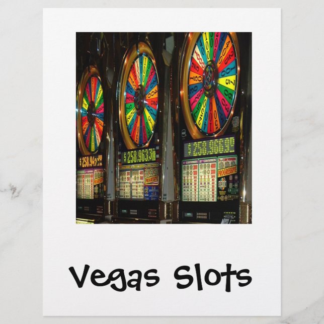 Vegas Slots Flyer (Front)