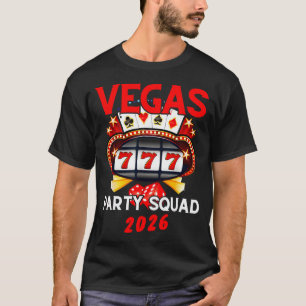 Vegas Squad Party 2026 Las Vegas Family Trip Group T-Shirt