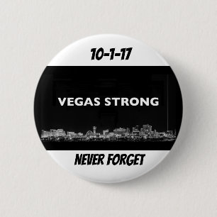 Vegas Strong 6 Cm Round Badge