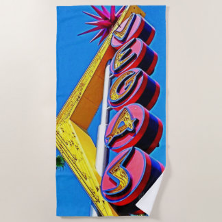 Vegas Trip Beach Towel