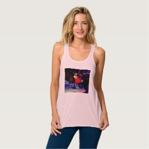 Vegas Tropical Cocktail Funky Singlet