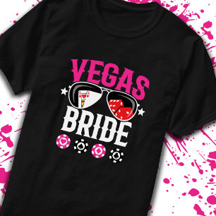 Vegas Wedding - Bride - Vegas Bachelorette Party T-Shirt