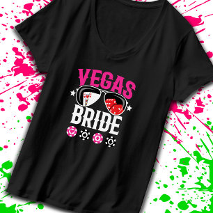 Vegas Wedding - Bride - Vegas Bachelorette Party T-Shirt