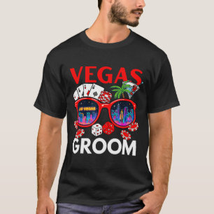 Vegas Wedding Groom-Squad 2026 Bachelor Party T-Shirt