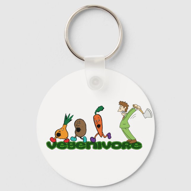 Vegenivore Key Ring (Front)