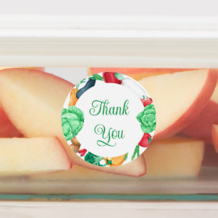 Vegetable Border Thank You