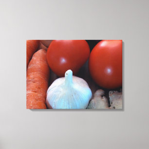 Vegetable delight canvas print