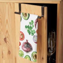 Vegetable Fiesta Kitchen Towel