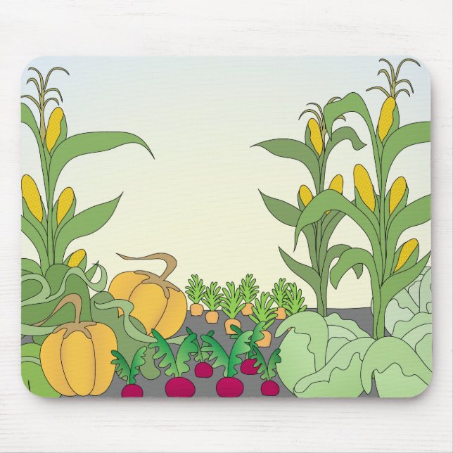 Vegetable Garden Mouse Pad (Front)