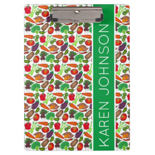 Vegetable Garden Produce Greenmarket Veggies Clipboard