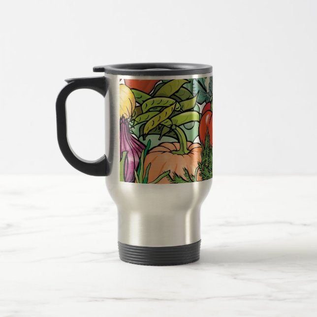 Vegetable Gardener Travel Mug (Left)