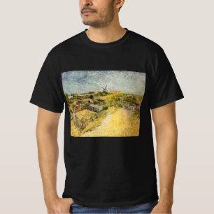 Vegetable Gardens, Montmartre by Vincent van Gogh T-Shirt