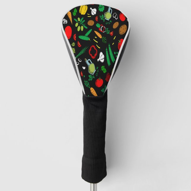 Vegetable   Golf Head Cover (Front)