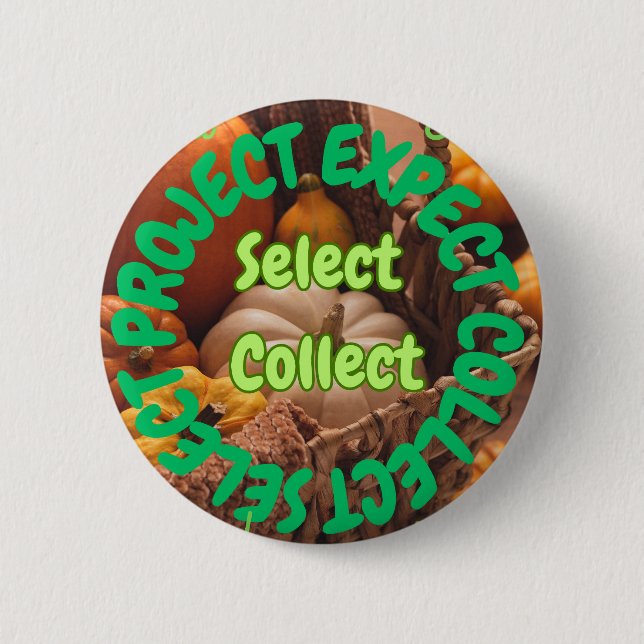 Vegetable Icon Badge – Select Project Design (Front)