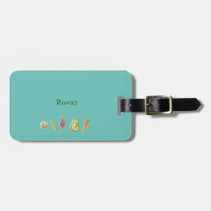 Vegetable Luggage Tag