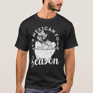 Vegetable Mexican taco burrito tortilla food eater T-Shirt