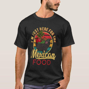 Vegetable Mexican taco burrito tortilla food eater T-Shirt