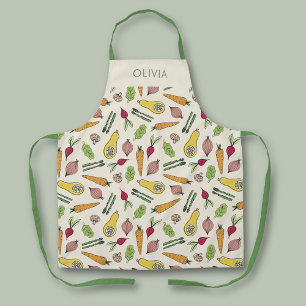 Vegetable Patch Locally Grown Farmers Market Apron