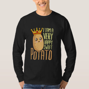 Vegetable Potato Happy Yam Sweet Farm T-Shirt