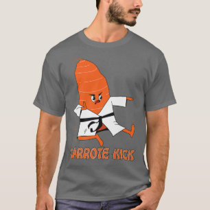 Vegetable Pun Martial Arts Humour For Vegans And V T-Shirt