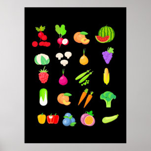 Vegetable Species Poster