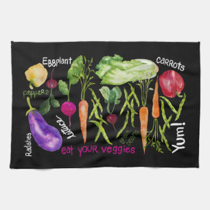 Vegetable Tea Towel
