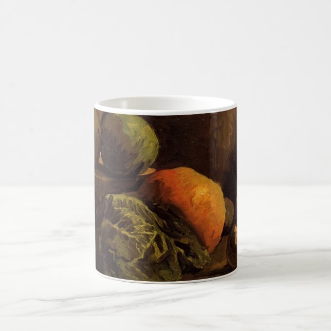 Vegetables and Fruit by Vincent van Gogh Coffee Mug (Center)