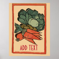 Vegetables, cooking, kitchen art, personalise