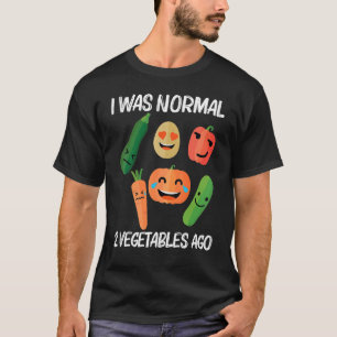 Vegetables For Men Women Healthy Lifestyle Food T-Shirt