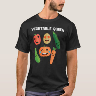 Vegetables For Women Mum Healthy Lifestyle Food T-Shirt