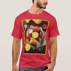 "Vegetables Homemade Salad" Cute Photo. Buy Now T-Shirt
