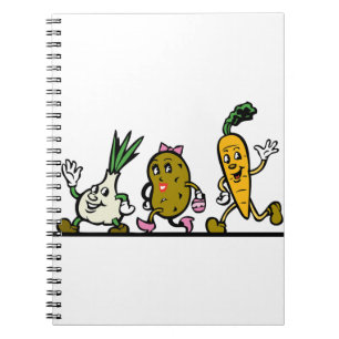 Vegetables Notebook